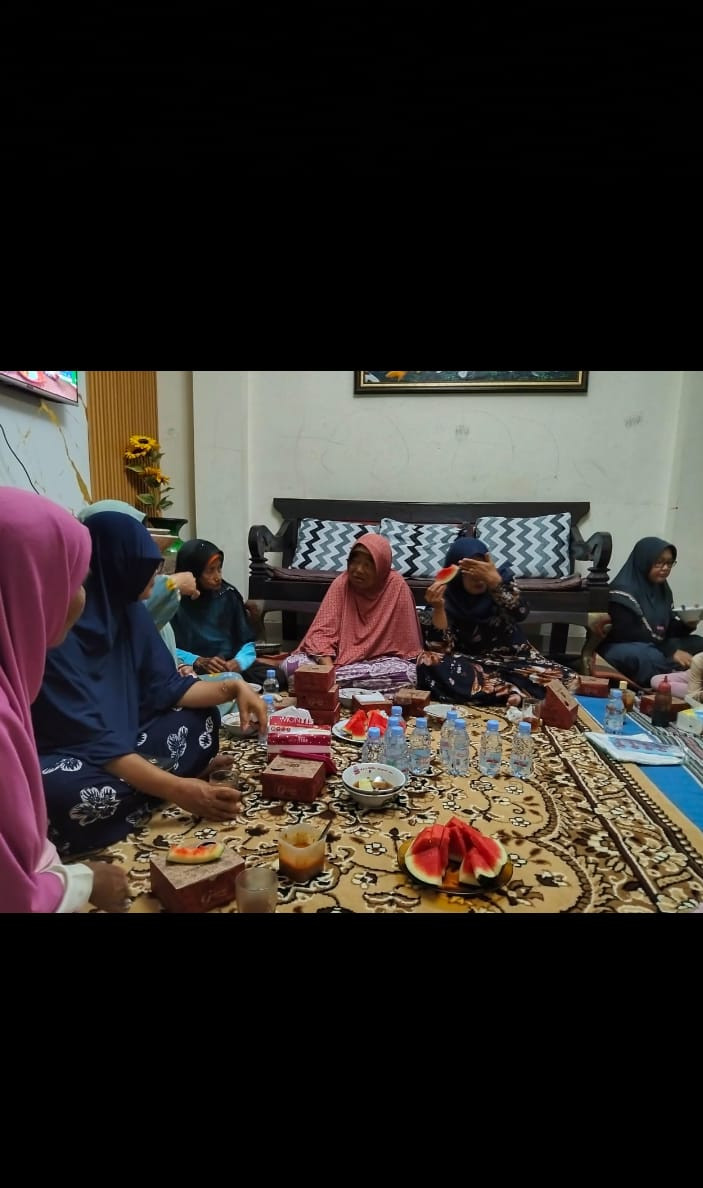 Pertemuan Dasawisma mangga Padukuhan Krajan