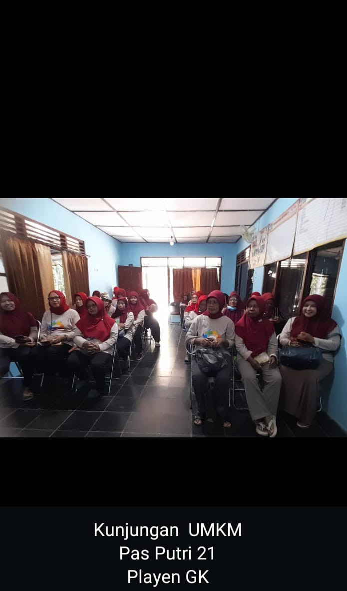 Kunjungan UMKM k GK oleh perwakilan warga Krajan