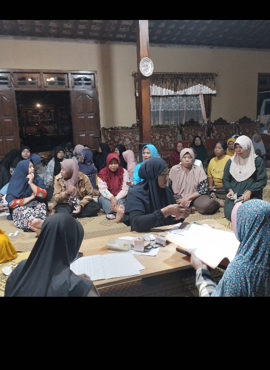 Kumpulan ibu² pkk dusun Gondanglegi