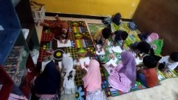 kegiatan belajar dan bermain sps kemuning tegalsari