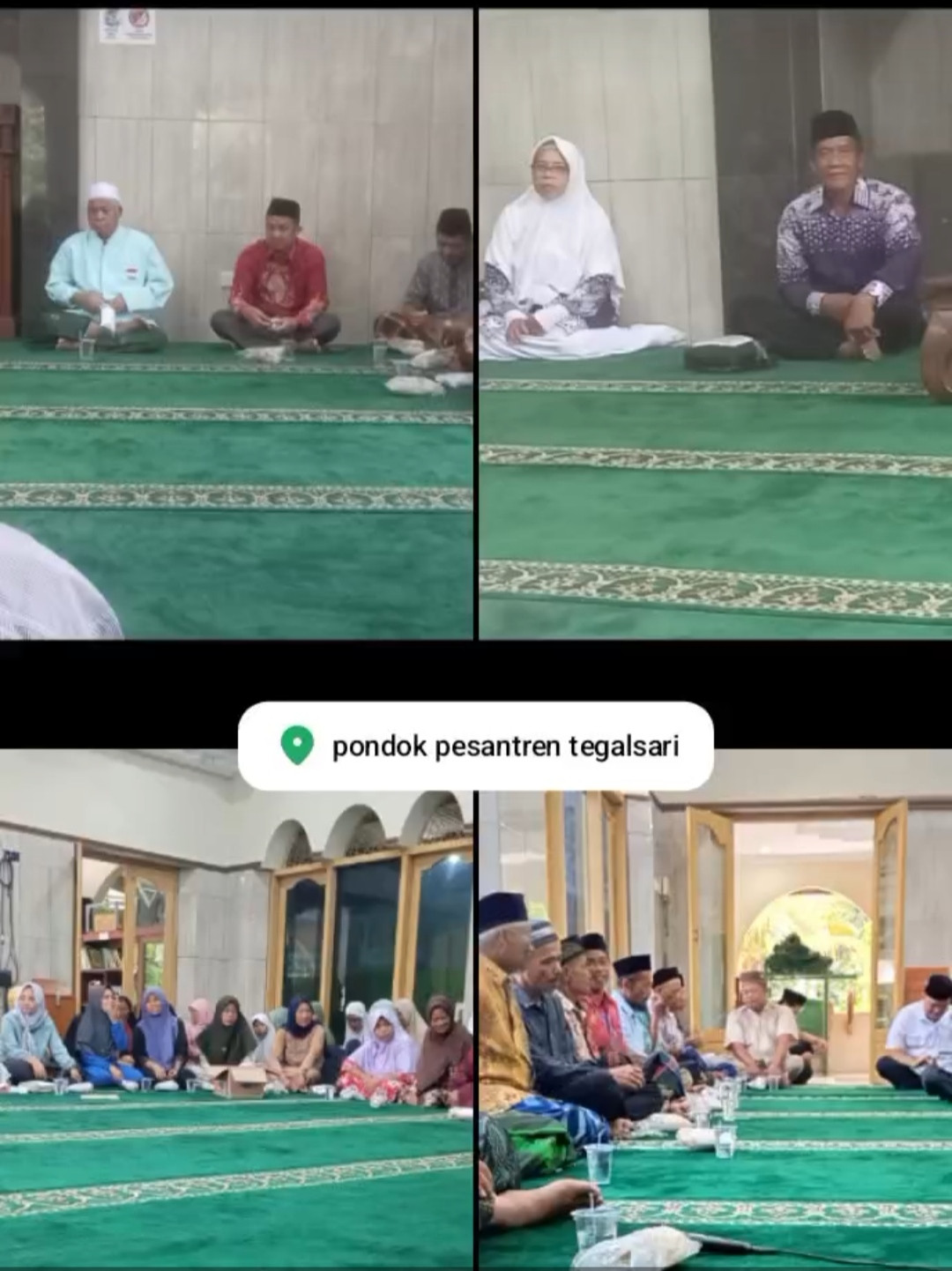 Pamitan dan pelepasan haji BPK Saryanto warga RW 38 Tegalsari