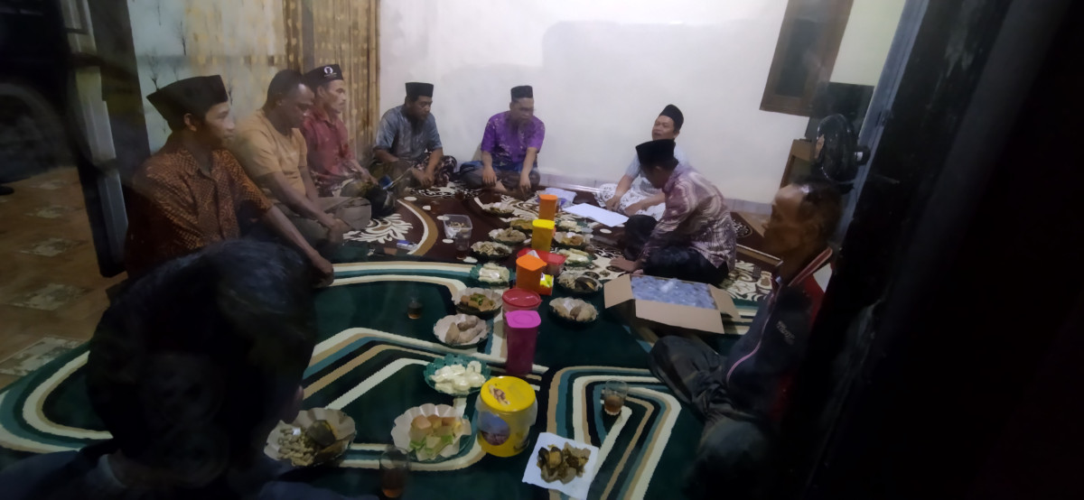 Rapat pengurus RW 38 Tegalsari