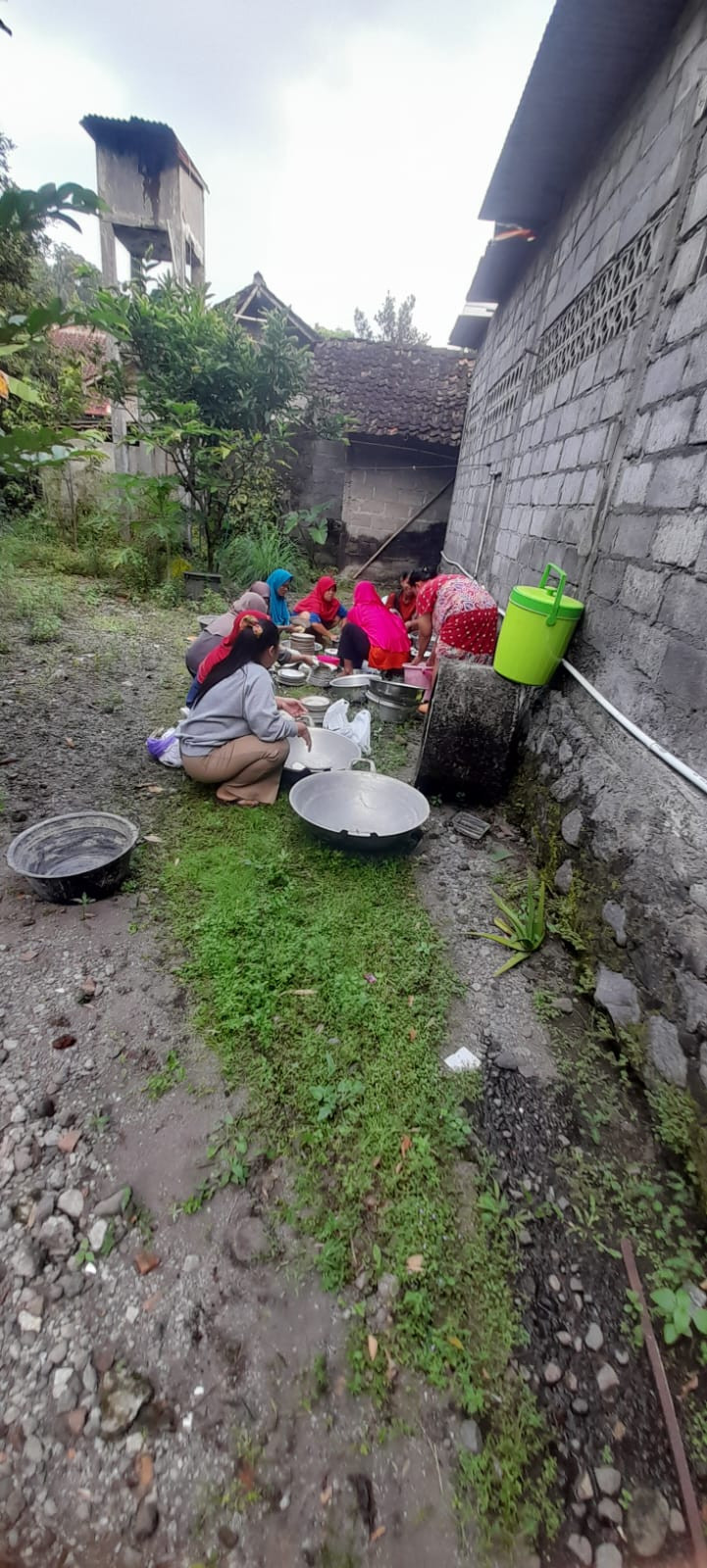 Persiapan masak hari qurban
