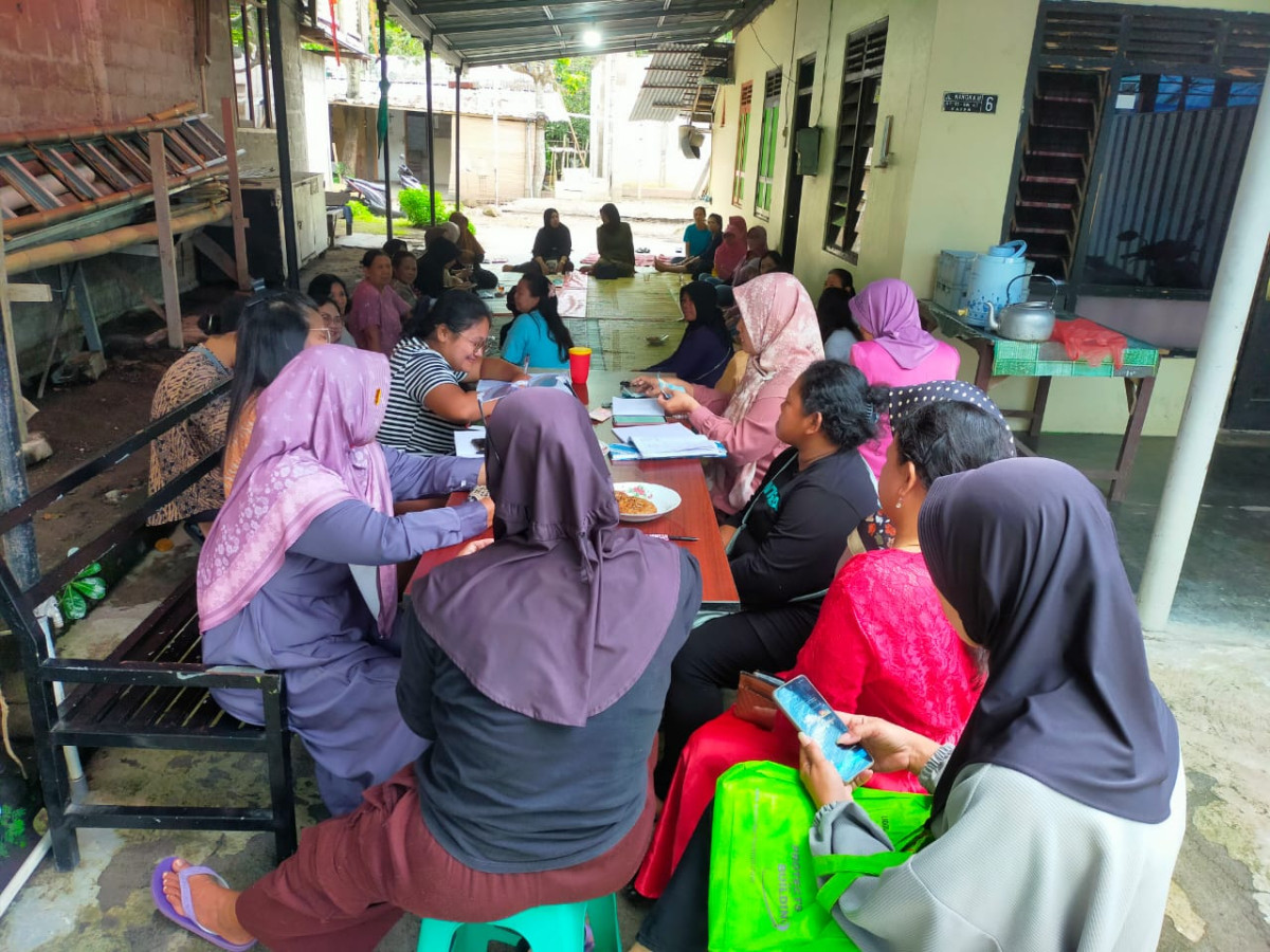 Pertemuan rutin PKK RT 05 RW 41 Kayen Blotan Wedomartani