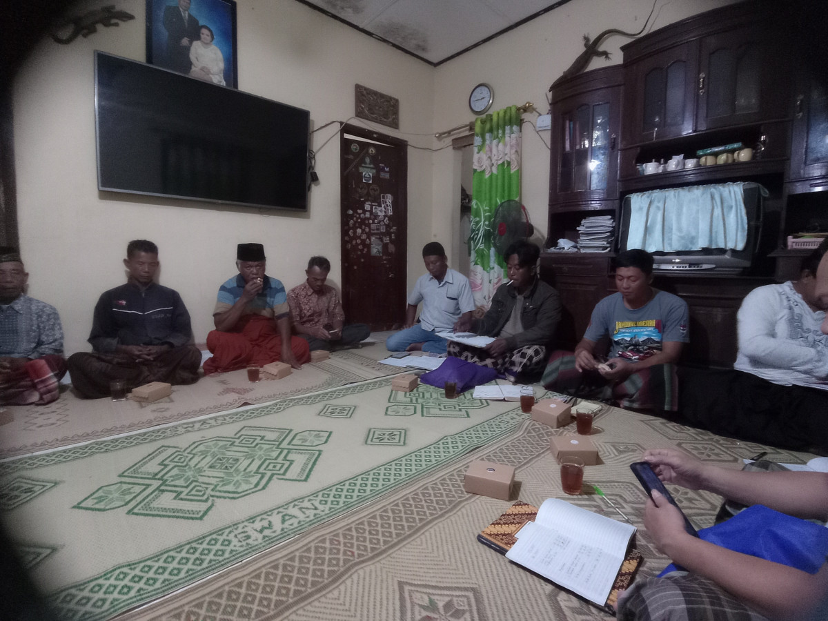 Kumpulan bapak2 RT 03 dusun Babadan