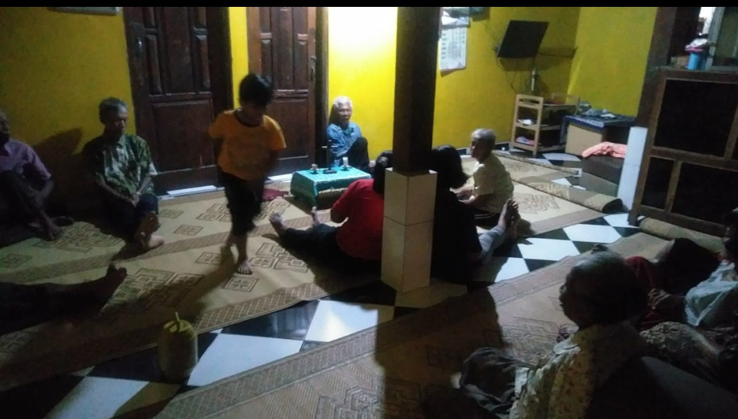 Rosario umat katholik,sawahan kidul