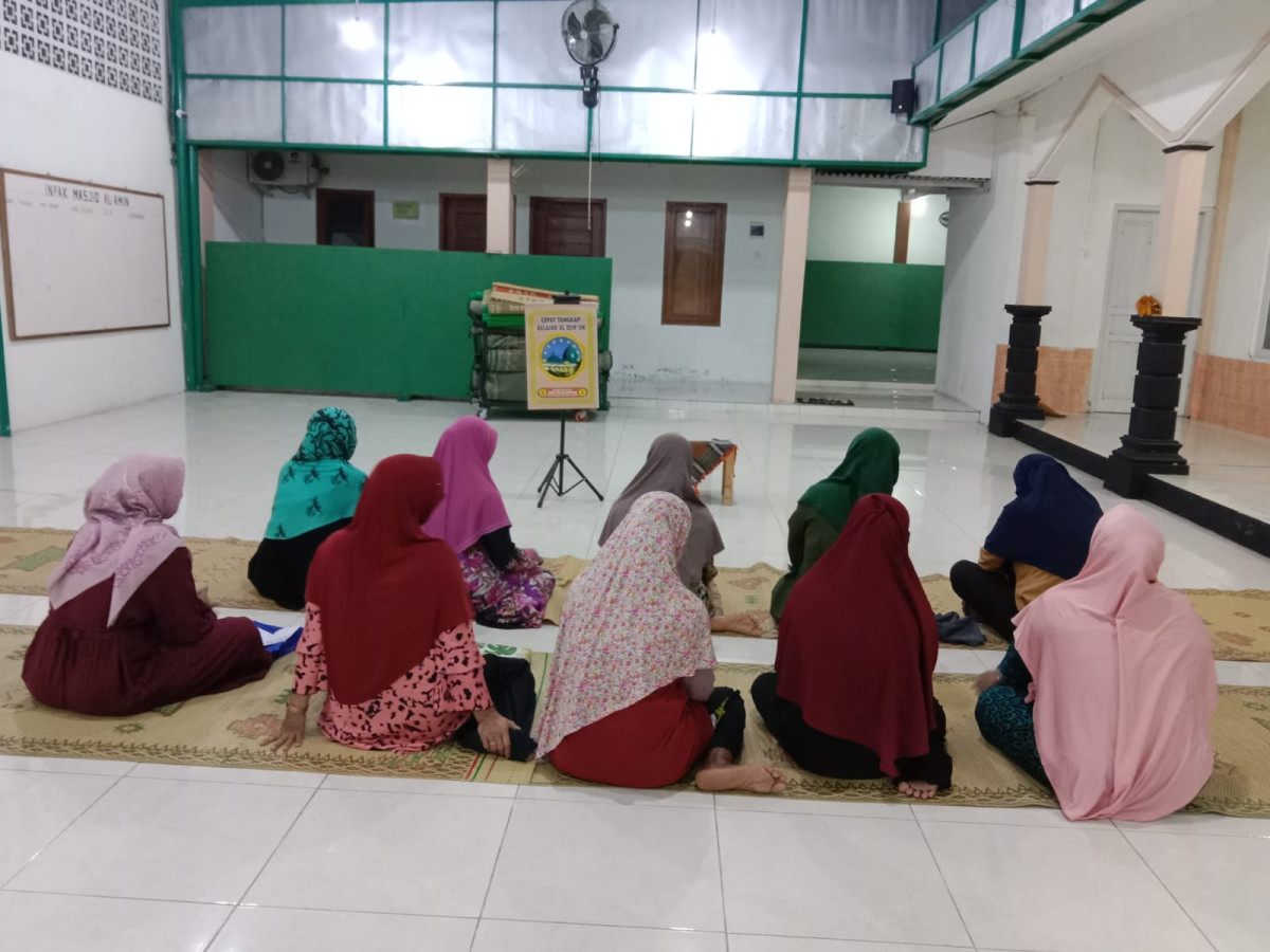 Pembelajaran Al Quran Metode Nahdliyah Masjid Al-Amin Pokoh