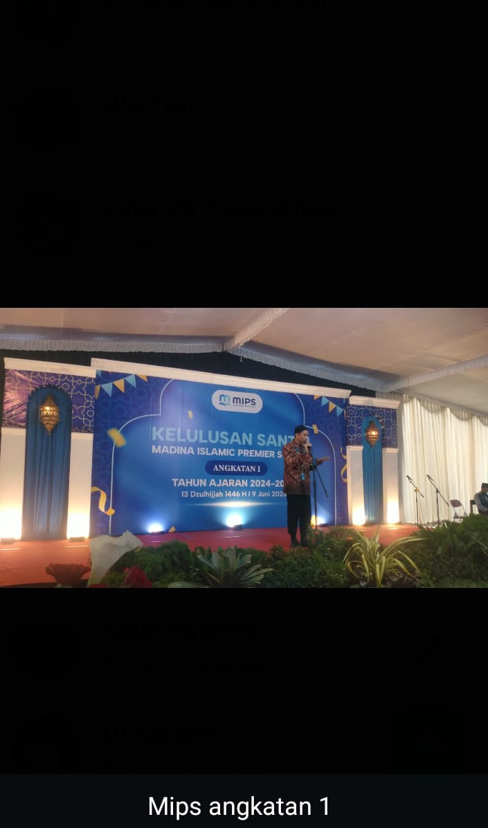 Pelepasan terakhir siswa SD Mips Krajan