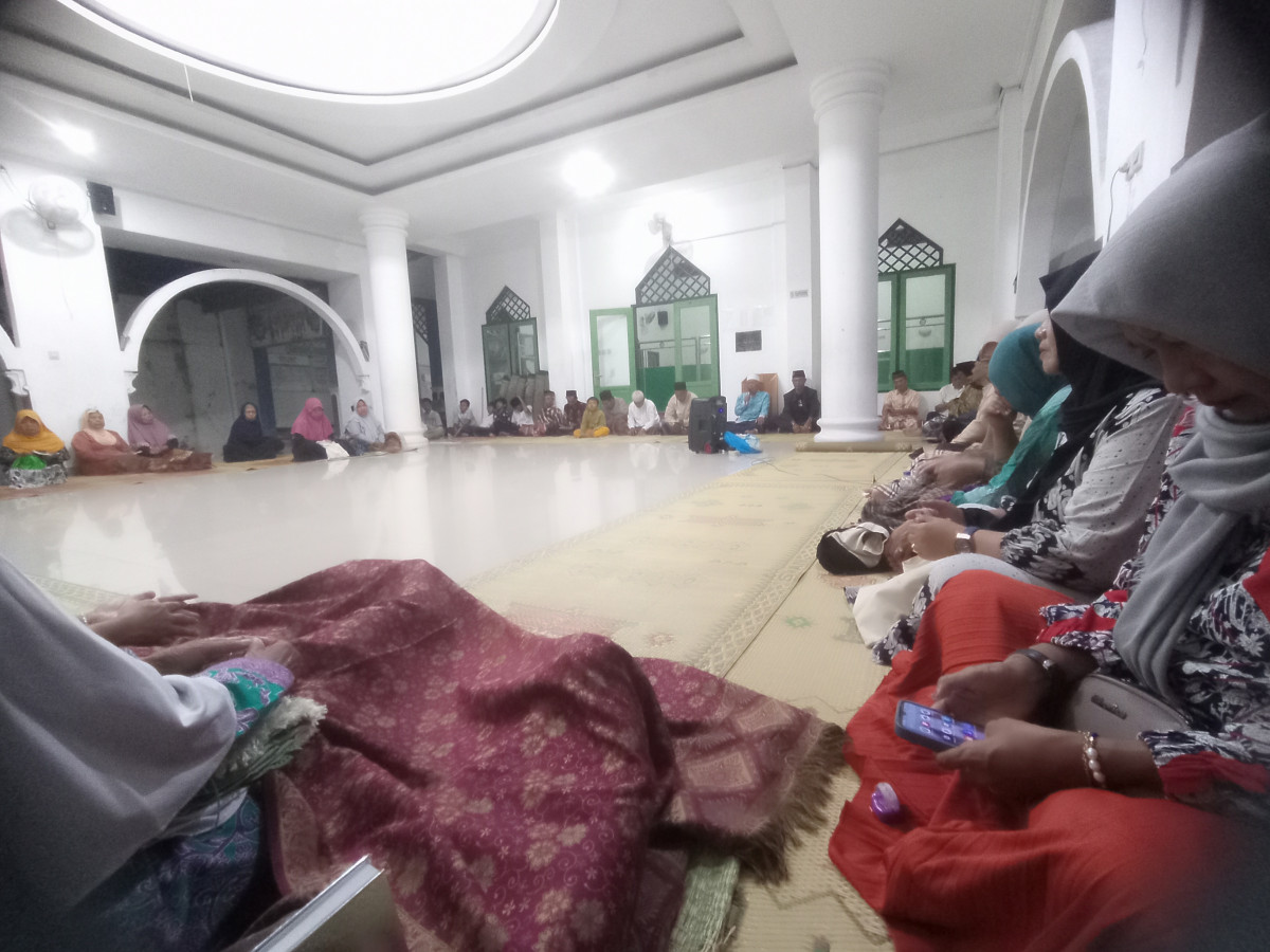 Yasinan rutin  warga dusun babadan