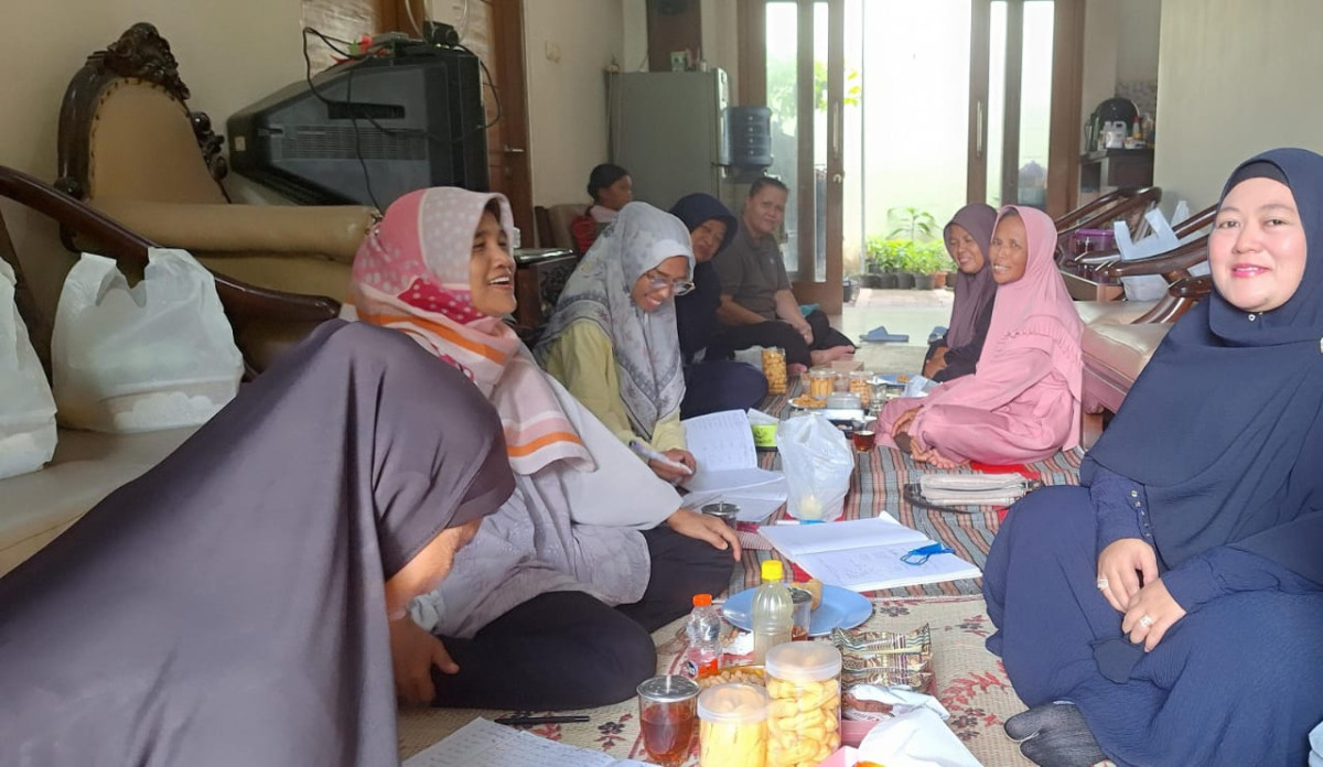 Pertemuan Dasawisma markisa Padukuhan Krajan