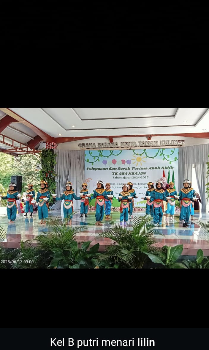 Acara pelepasan tahunan Taman Kanak  Aisiyah ABA Krajan