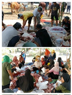 Kegiatan “kelet” warga Sanggrahan