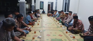 Pertemuan Bapak bapak RW 36 Sanggrahan