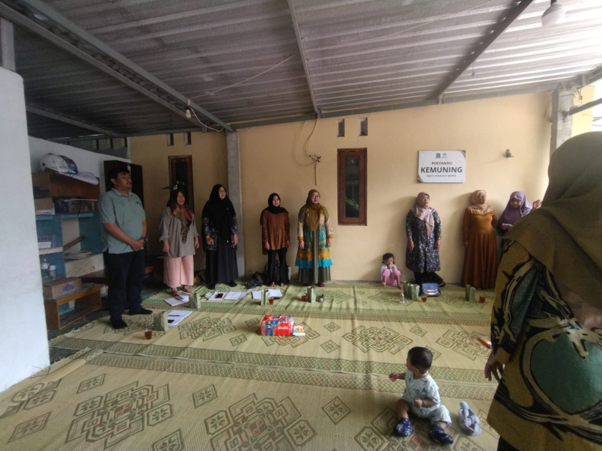 Pertemuan rutin IMP kelompok 3 di padukuhan Tegalsari