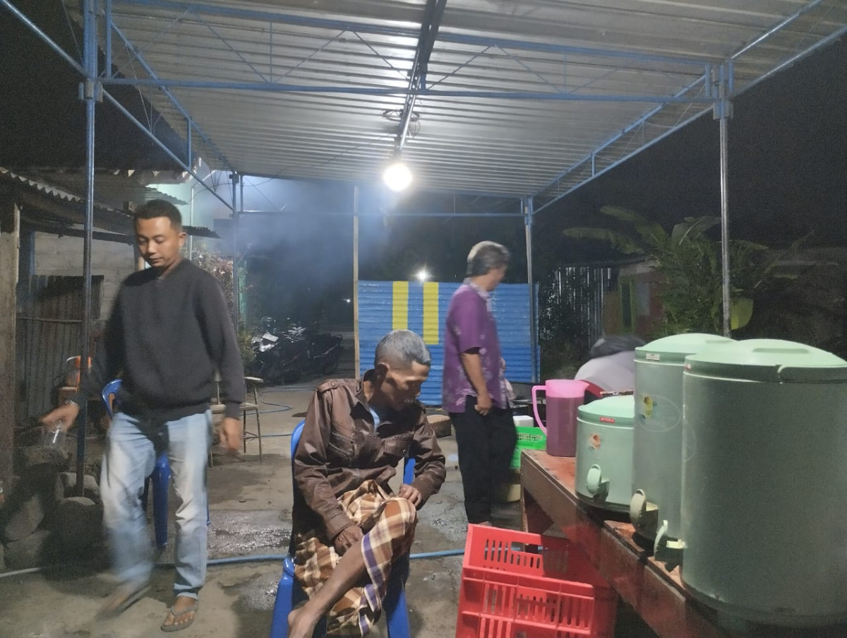 Gotong Royong Patehan Hari ke 3 Nikahan Pokoh