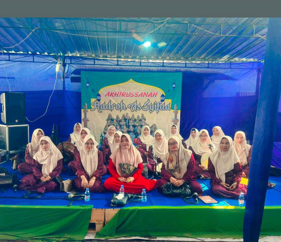 Penampilan Grup Hadroh Assyifa Dalam Acara Resepsi Pernikahan Warga RT 03 Pokoh