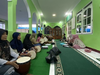 Latihan rutin hadroh Sanggrahan