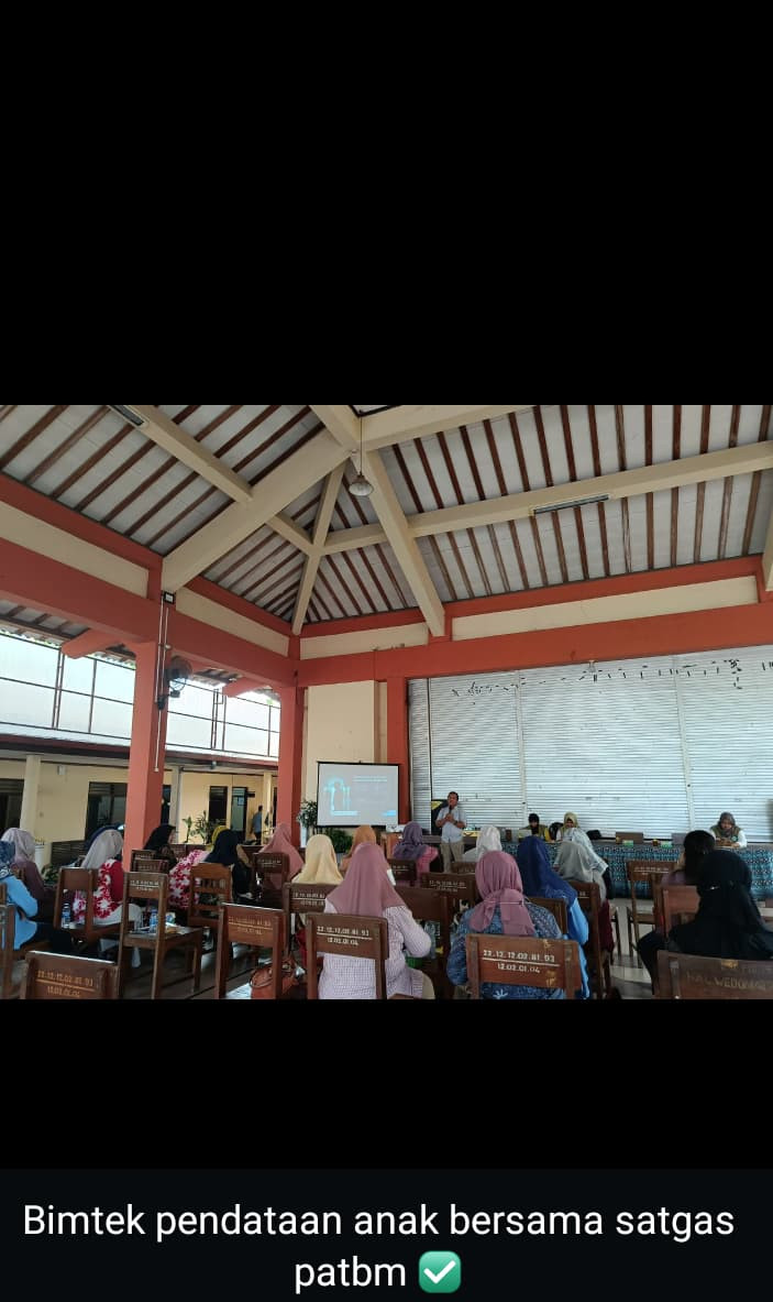 Pertemuan satgas Pendataan Anak berbasis masyarakat