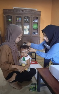 Kegiatan posyandu balita Sanggrahan