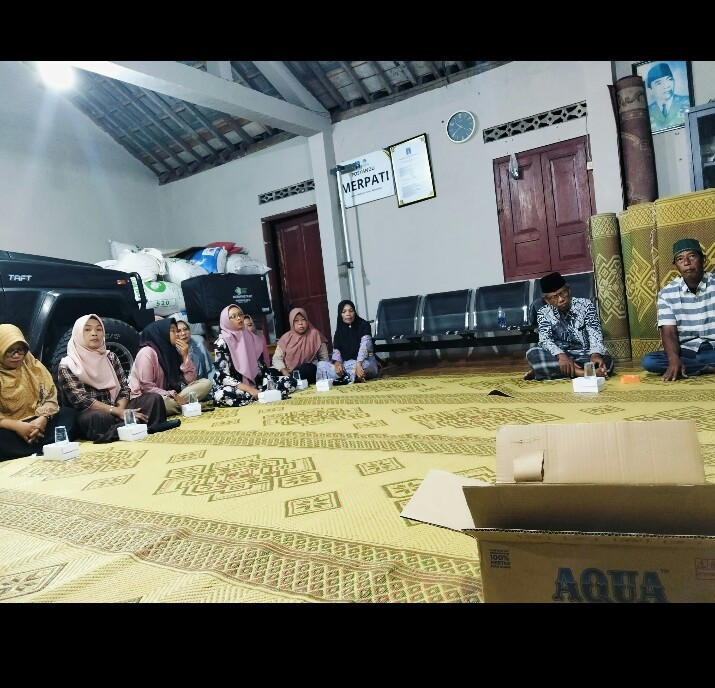 Rapat koordinator TPA Masjid Al Hidayah saren