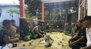 Rapat koordinasi di Sanggrahan