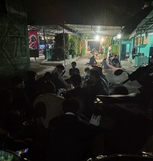 Acara tirakatan malam 1 suro di Kregan Sanggrahan