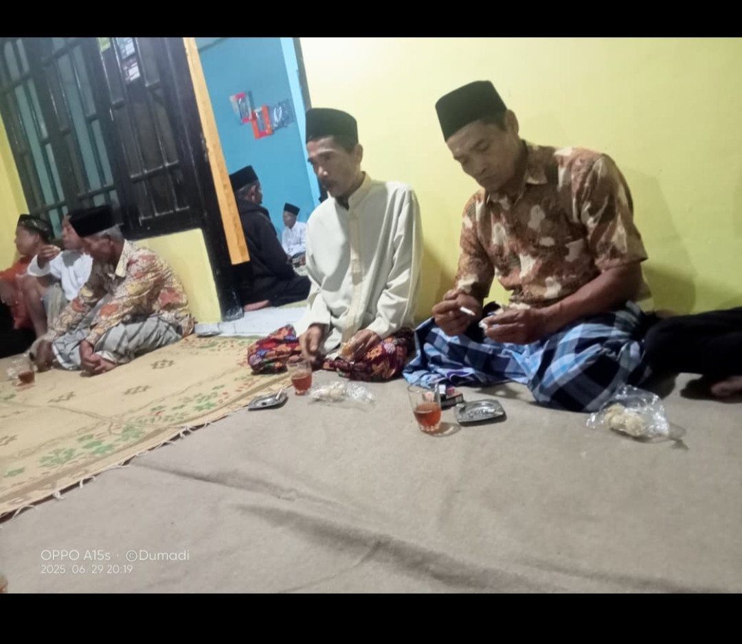 Tahlil hari ke 6 ALM BPK mujono RT 06 gebang Jetis wedomartani