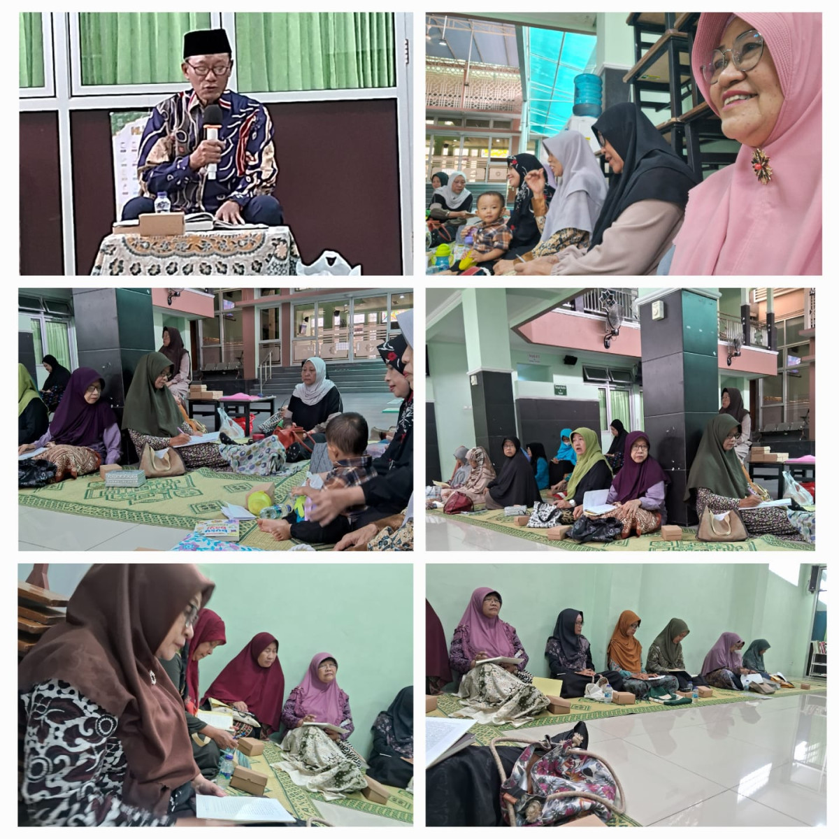 Pengajian fiqih jamaah masjid Al marhamah yg diisi oleh ustd Subhan perum candi gebang permai Jetis wedomartani