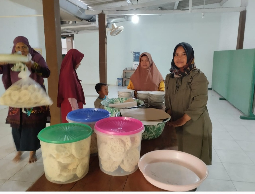 Penyediaan Konsumsi Penyembelihan Hewan Kurban Masjid Al-Amin Pokoh