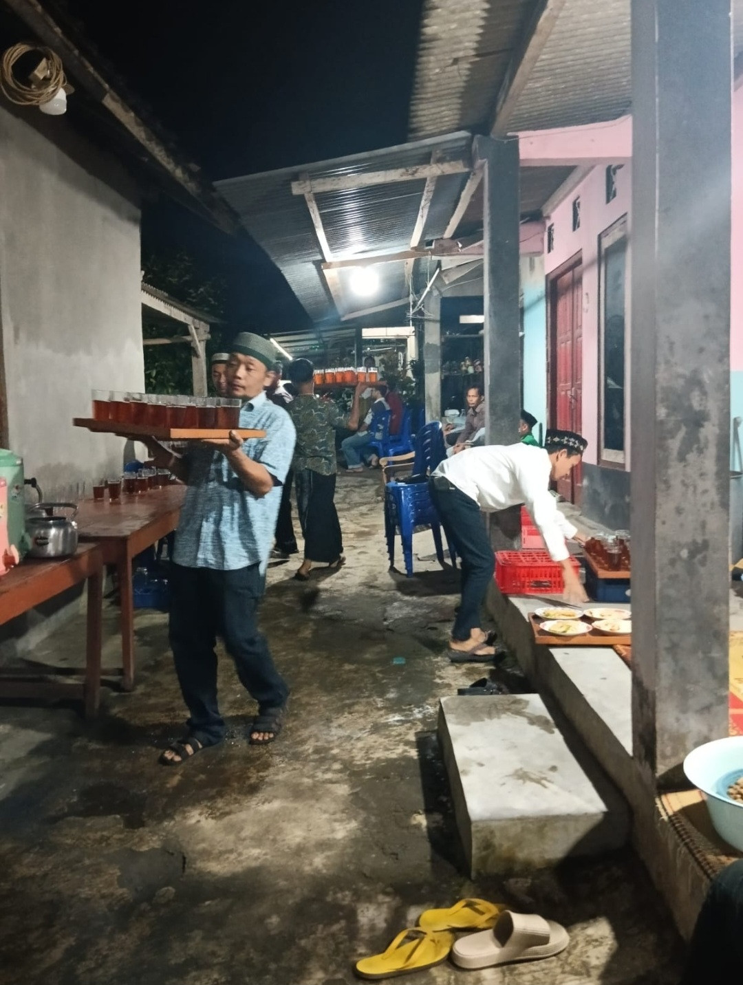 Sinoman Tahlil dan Dzikir Sripah RT 01 Hari 6 Padukuhan Pokoh