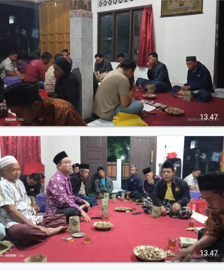 Pertemuan rutin jaga warga RW 38 Tegalsari