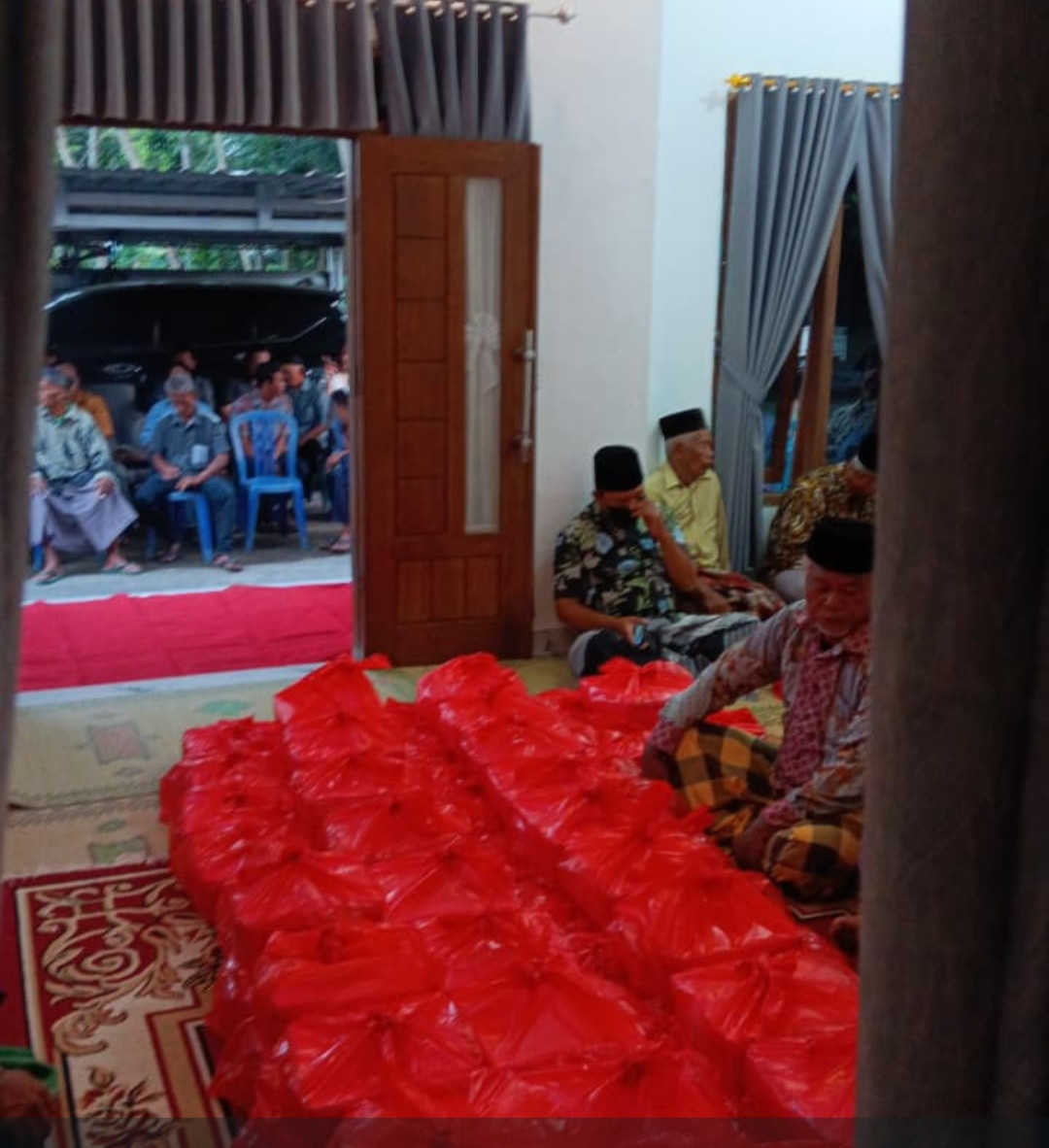 Kenduri syukuran supitan adek Raya Babadan