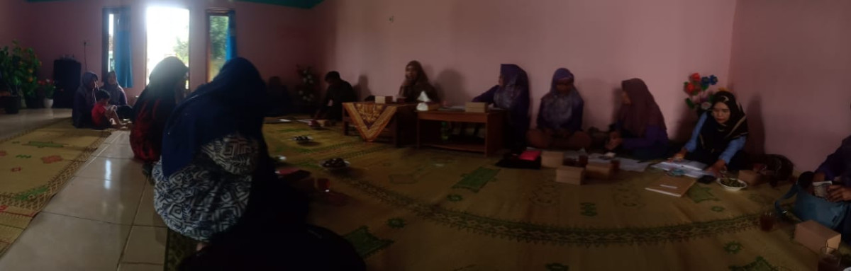 Pertemuan IMP kelompok 4 rutin dinpadukuhan Bakungan