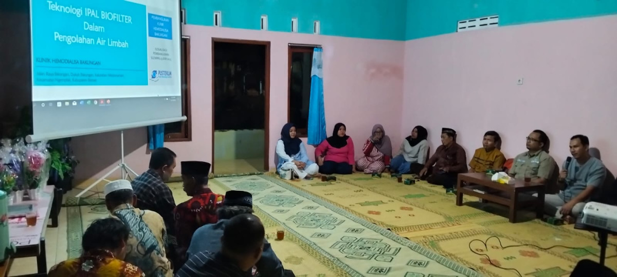 Pengenalan pembangunan klinik delima utama Hemodialisa  di wilayah padukuhan bakungan