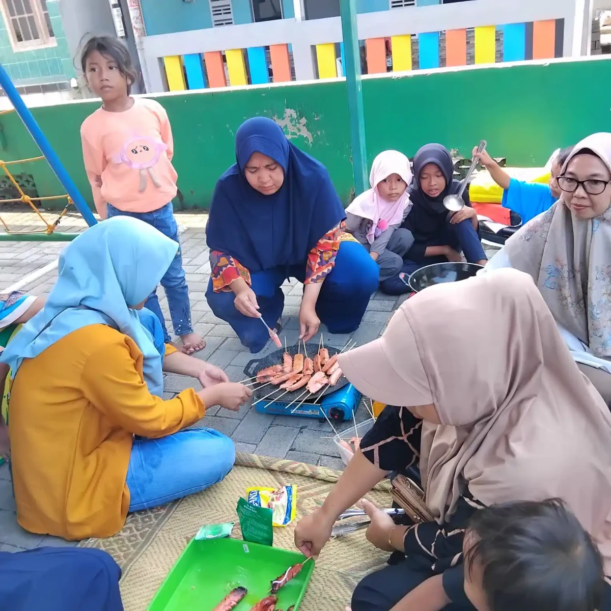 BQQ bersama orangtua wali beserta guru sps Mukti mulia Bakungan