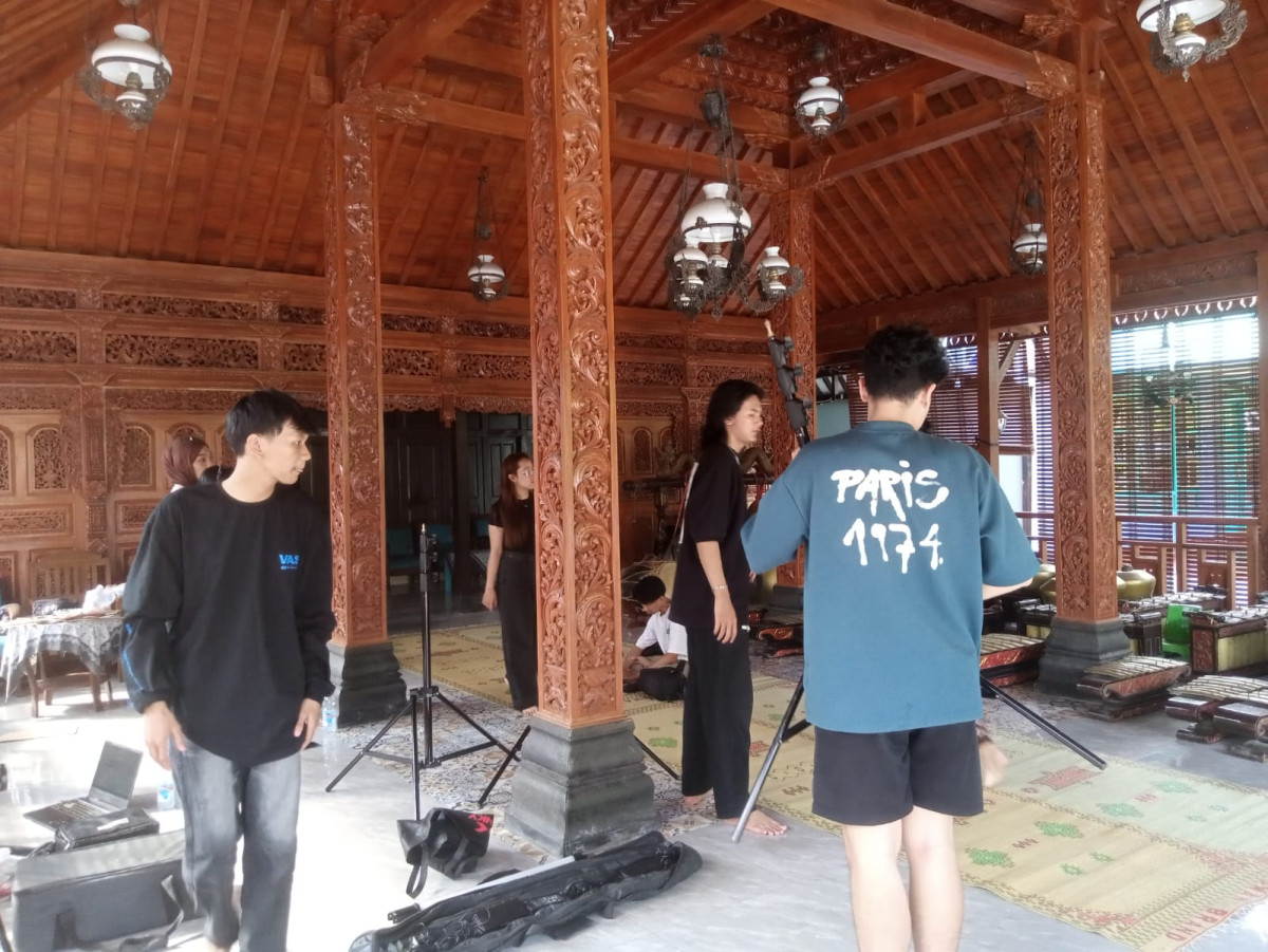 Kegiatan pembuatan film dokumenter  Padukuhan Malangrejo