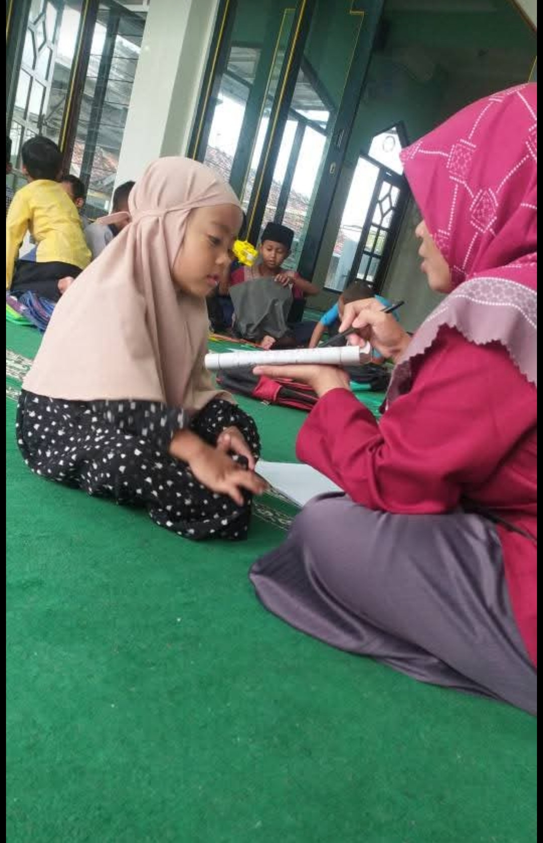 Kegiatan TPA masjid Baitul makmur setiap hari Selasa,kamis dan Sabtu di gebang jetis Wedomartani