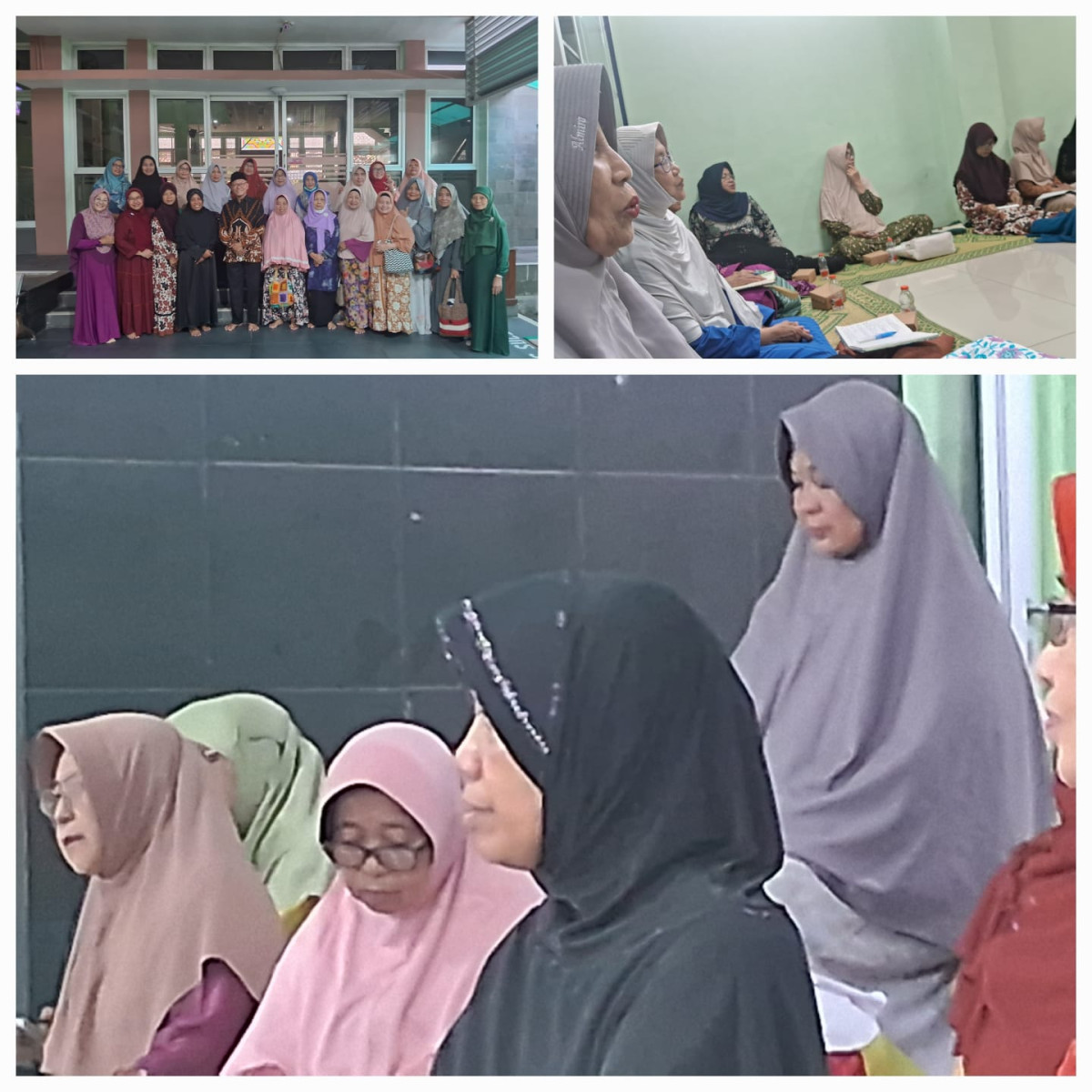 Pengajian fiqih ibu ibu jamaah masjid Al marhamah pcgp Jetis wedomartani
