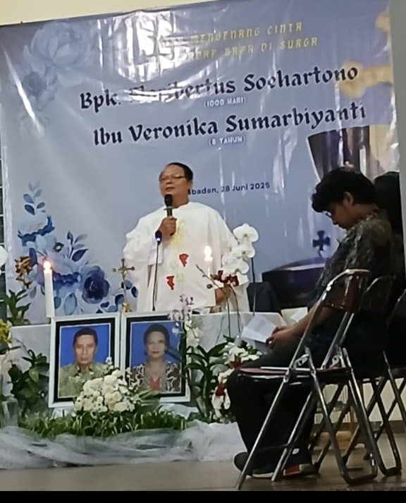 Misa 1000 hari meninggalnya alm Bpk Hartono warga dusun babadan