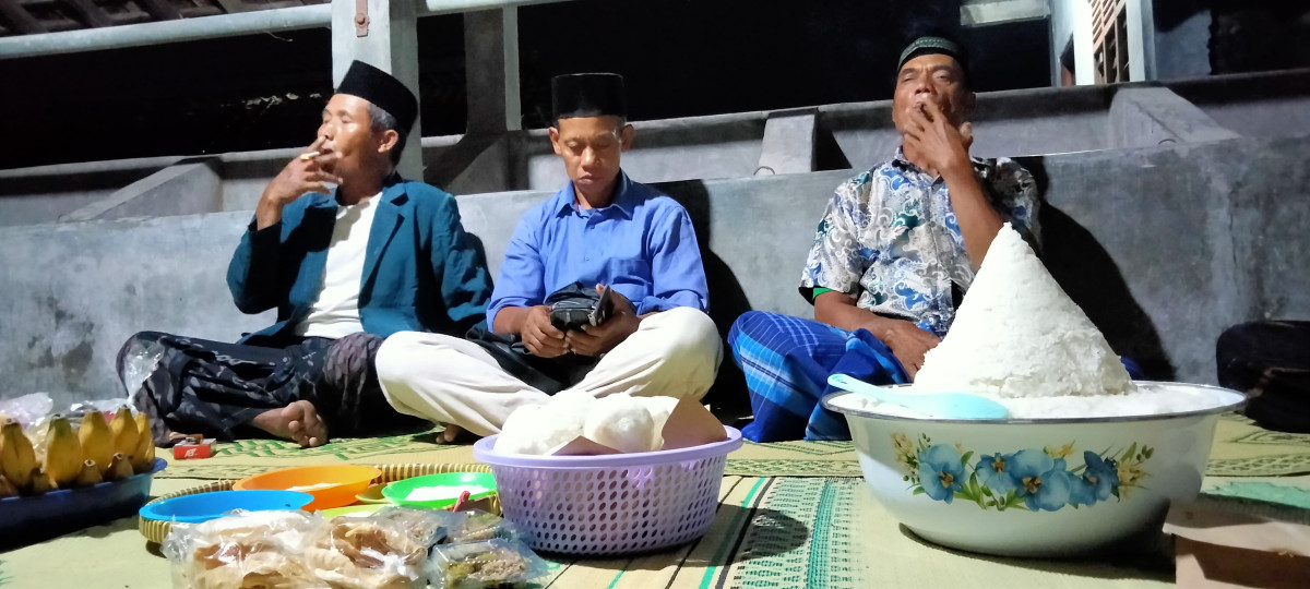 Kenduri peringatan ulang tahun kandang kelompok mahameru wonorejo Tonggalan