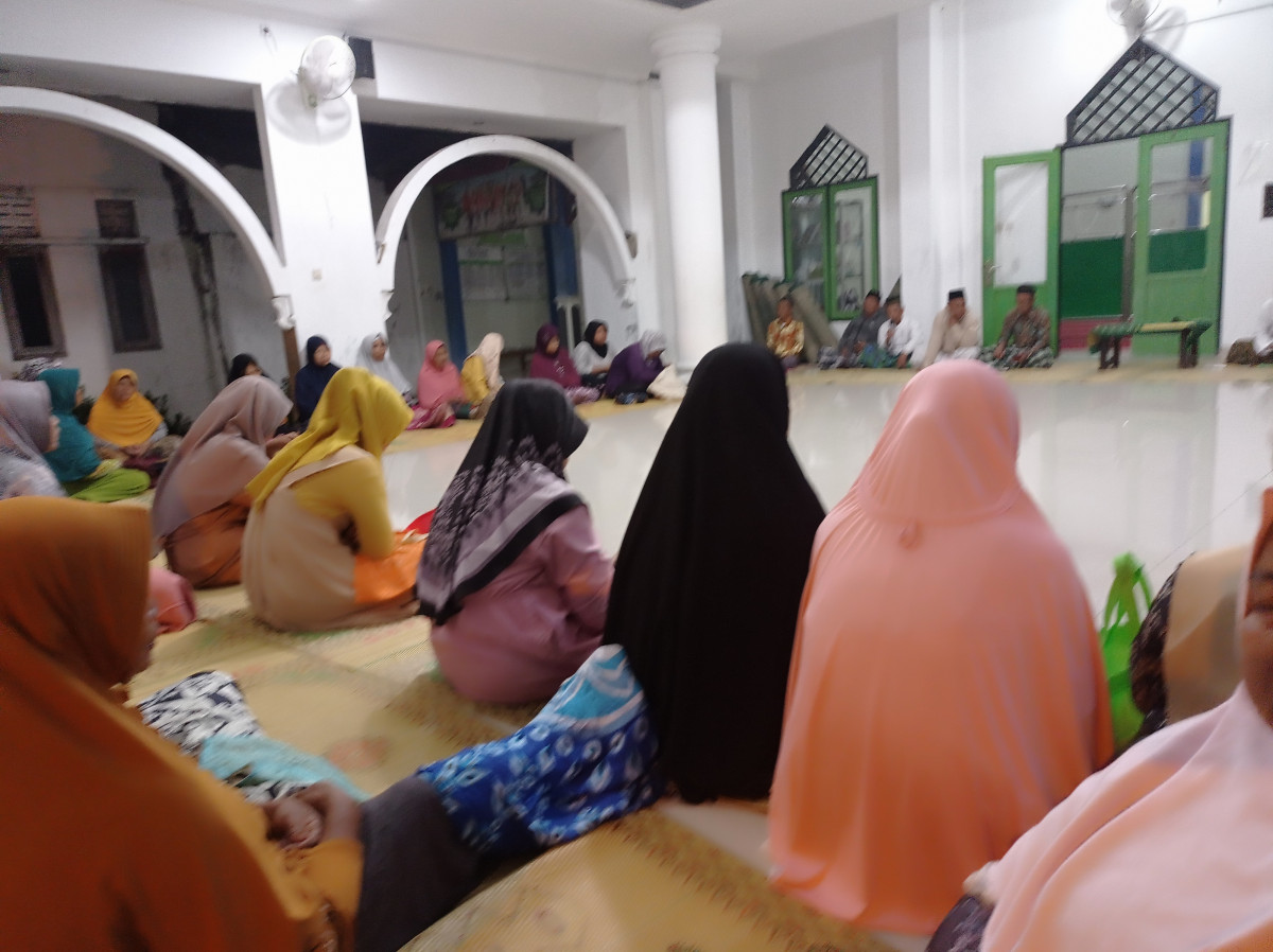 Yasinan rutin  warga dusun babadan