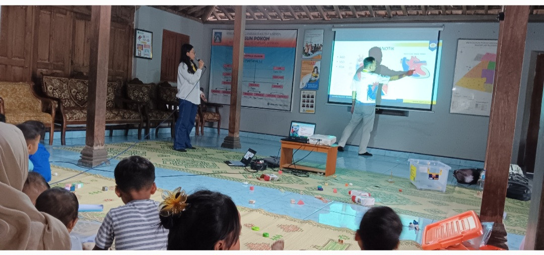 Penyuluhan Tentang Kesehatan Jantung Pada Anak di Posyandu Balita Padukuhan Pokoh
