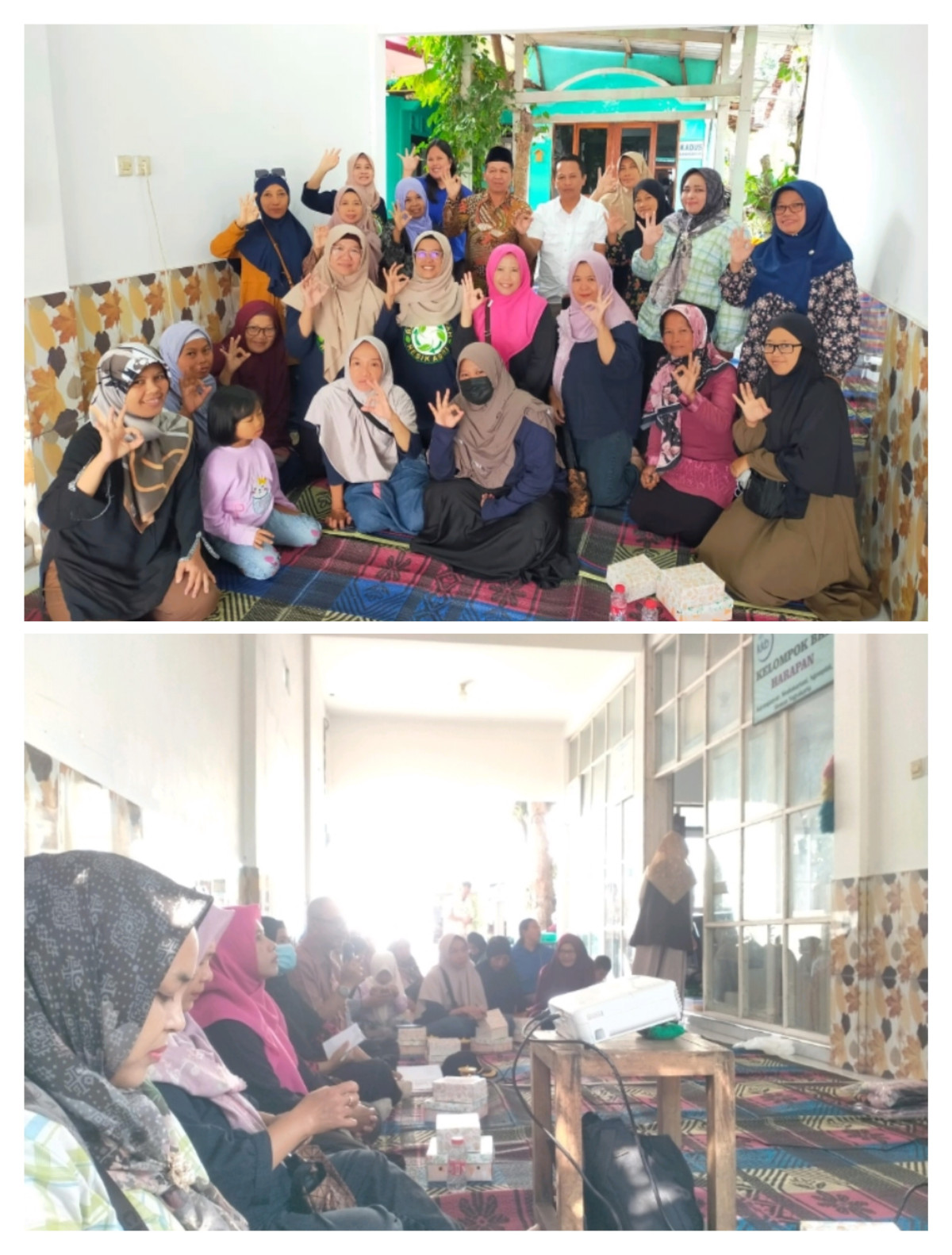 Sosialisasi pengelolaan sampah padukuhan Karanganyar