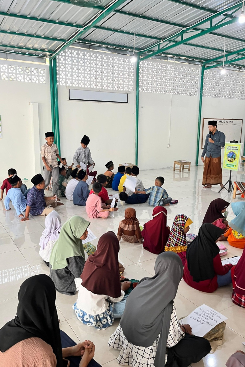 Murojaah Juz 30 Santri TPQ Al-Amin Pokoh