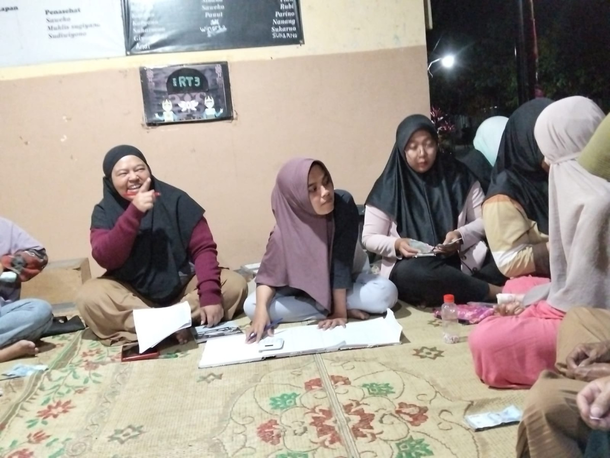 Pertemuan Dasawisma RT 03 Pokoh