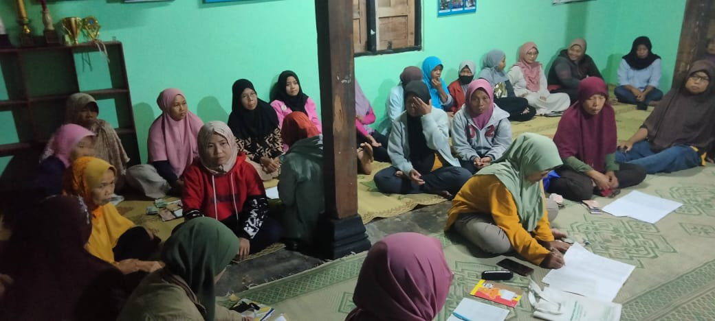 Pertemuan KWT (Kelompok Wanita Tani) Padukuhan Sawahan Lor