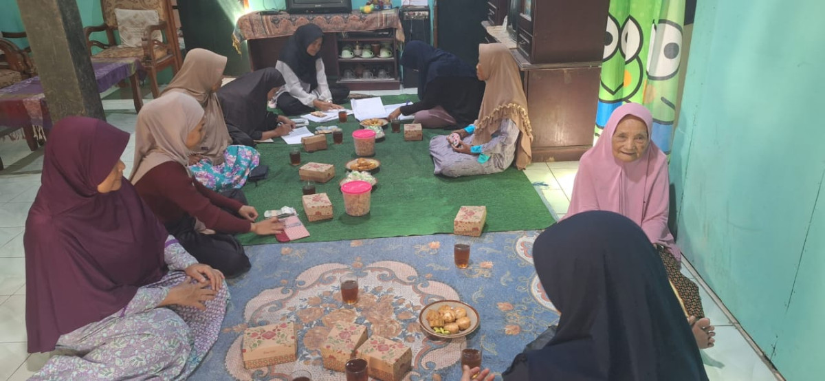 Pertemuan Dasawisma markisa Padukuhan Krajan