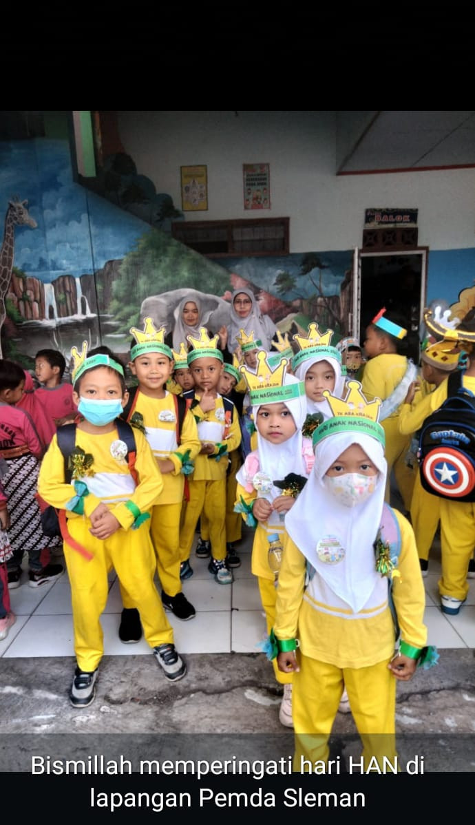 Memperingati Hari Anak Nasional oleh TK ABA Aisiyah Krajan