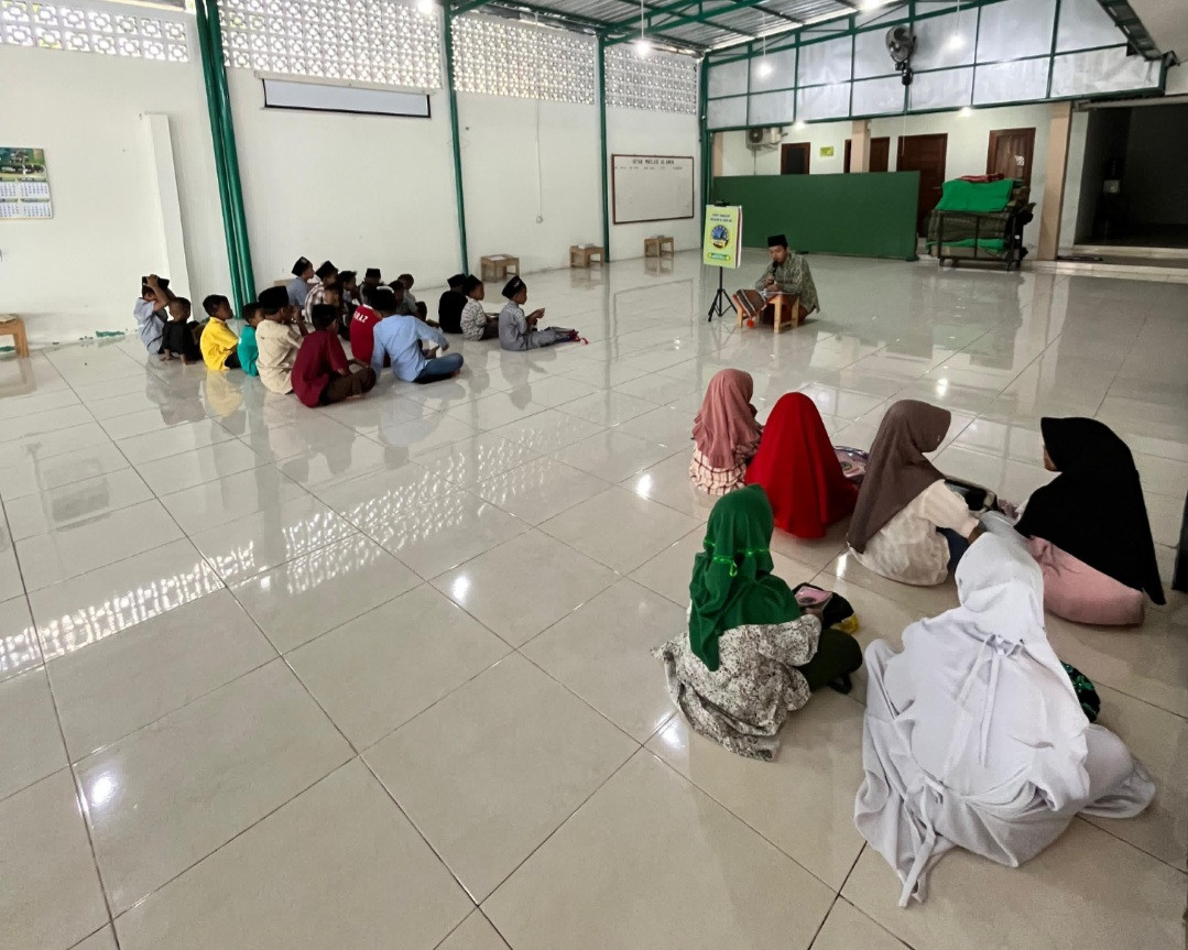 Murojaah Juz 30 Santri TPQ Al-Amin Pokoh