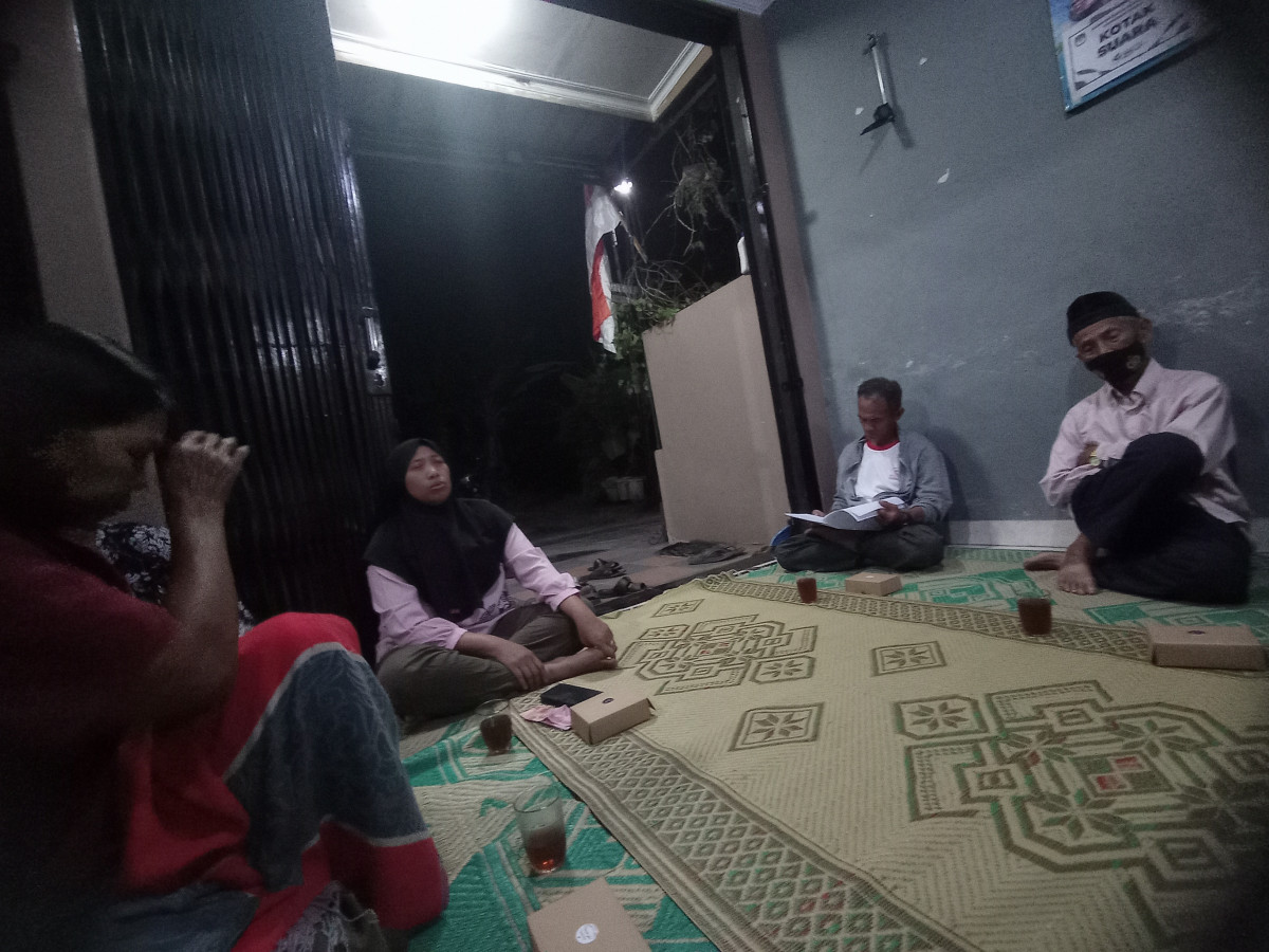 Rapat LPMD dusun babadan